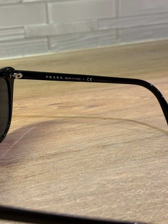 Prada Acetate Cat Eye Sunglasses - SPR 01V Black main image 5